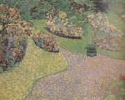 Vincent Van Gogh Garden in Auvers (nn04) oil painting on canvas